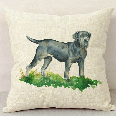 Ultimate Mastiff Dog Linen Pillow