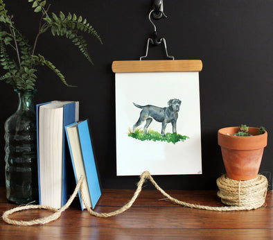 Ultimate Mastiff Dog Watercolor Art Print